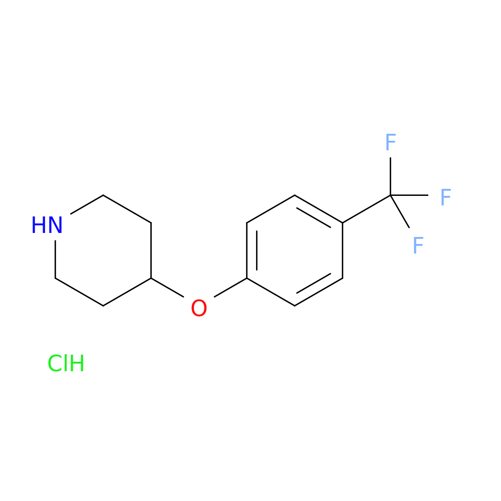 4-(4-(Trifluoromethyl)phenoxy)piperidine hydrochloride
