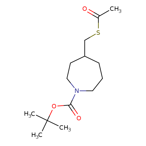 tert-butyl 4-[(acetylsulfanyl)methyl]azepane-1-carboxylate