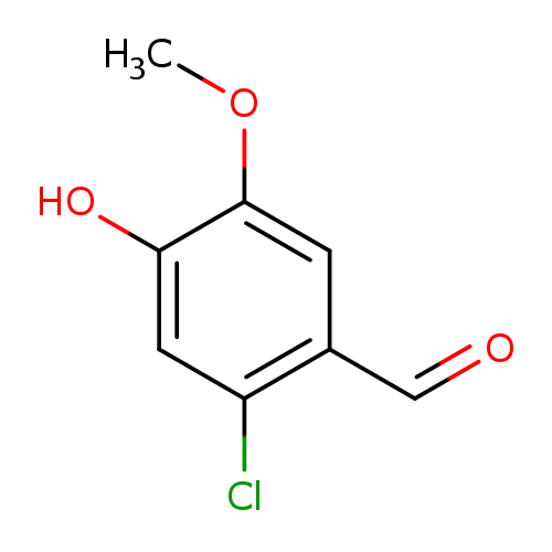 Benzaldehyde, 2-chloro-4-hydroxy-5-methoxy-