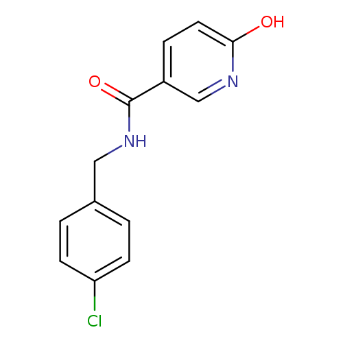 N-[(4-chlorophenyl)methyl]-6-hydroxypyridine-3-carboxamide