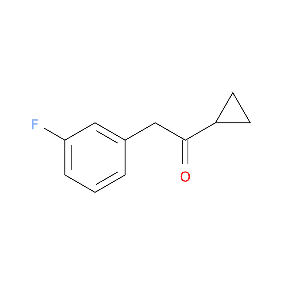 1-Cyclopropyl-2-(3-fluorophenyl)ethan-1-one
