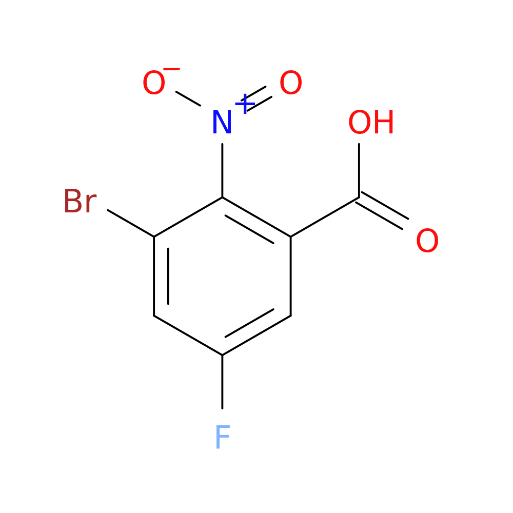 3-Bromo-5-Fluoro-2-Nitrobenzoic Acid