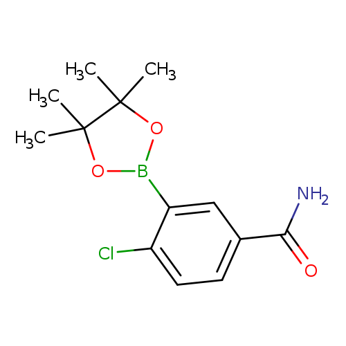 Benzamide, 4-chloro-3-(4,4,5,5-tetramethyl-1,3,2-dioxaborolan-2-yl)-