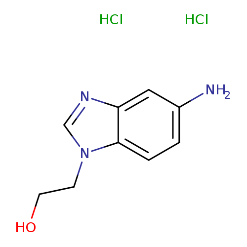 2-(5-amino-1H-benzimidazol-1-yl)ethanol dihydrochloride