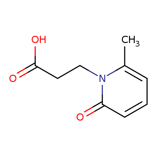 3-(6-Methyl-2-oxo-1(2h)-pyridinyl)propanoic acid