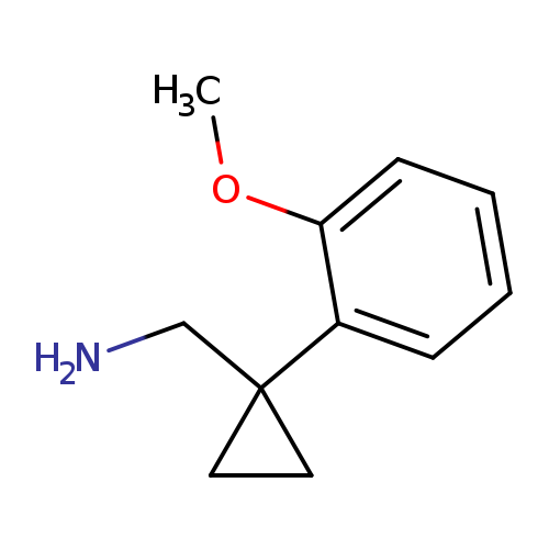[1-(2-methoxyphenyl)cyclopropyl]methanamine