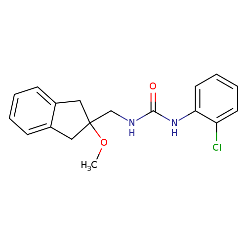 1-(2-chlorophenyl)-3-[(2-methoxy-2,3-dihydro-1H-inden-2-yl)methyl]urea