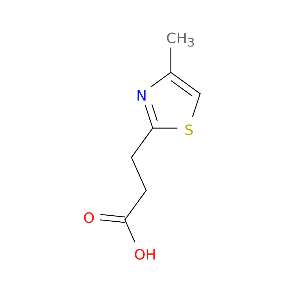 3-(4-methyl-1,3-thiazol-2-yl)propanoic acid