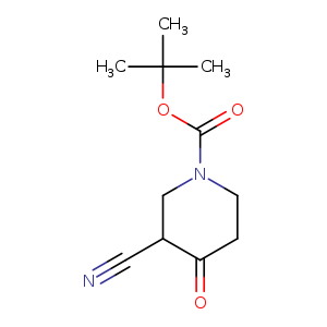 tert-butyl 3-cyano-4-oxopiperidine-1-carboxylate
