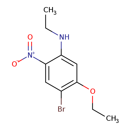 4-Bromo-5-ethoxy-N-ethyl-2-nitroaniline