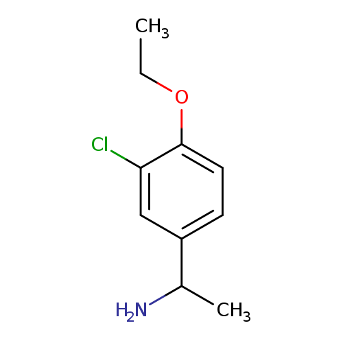 1-(3-Chloro-4-ethoxyphenyl)ethan-1-amine