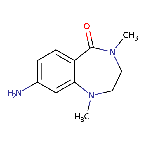 8-amino-1,4-dimethyl-2,3,4,5-tetrahydro-1H-1,4-benzodiazepin-5-one
