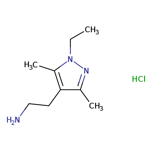 2-(1-ethyl-3,5-dimethyl-1H-pyrazol-4-yl)ethan-1-amine hydrochloride