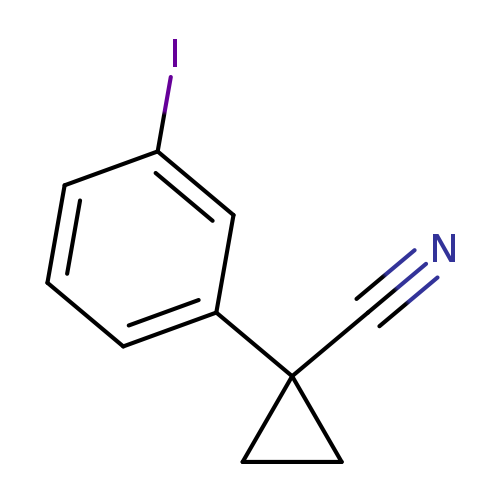 1-(3-Iodophenyl)cyclopropanecarbonitrile