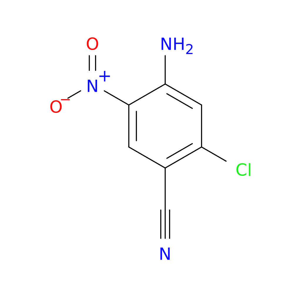 4-Amino-2-chloro-5-nitrobenzonitrile