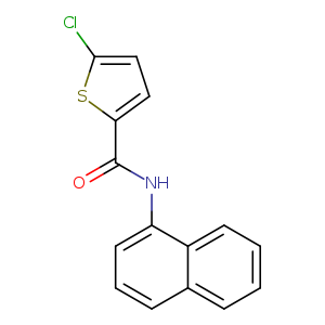 5-chloro-N-(naphthalen-1-yl)thiophene-2-carboxamide
