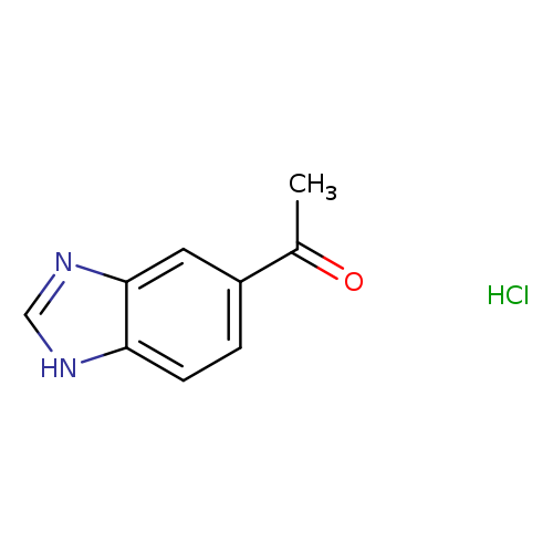 1-(1H-1,3-benzodiazol-5-yl)ethan-1-one hydrochloride