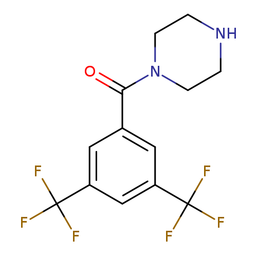 1-[3,5-bis(trifluoromethyl)benzoyl]piperazine
