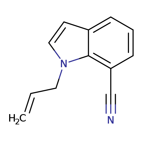 1-(prop-2-en-1-yl)-1H-indole-7-carbonitrile