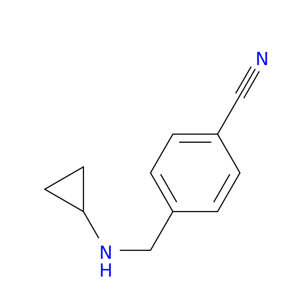4-((Cyclopropylamino)methyl)benzonitrile