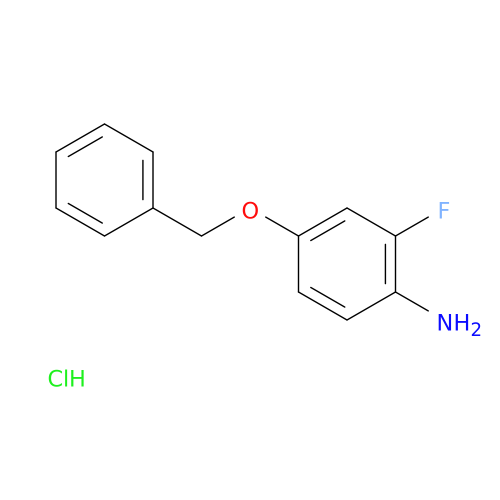 4-Benzyloxy-2-fluoroaniline, HCl