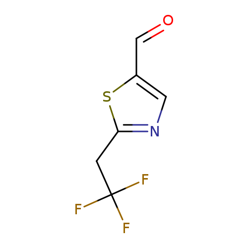 2-(2,2,2-trifluoroethyl)-1,3-thiazole-5-carbaldehyde