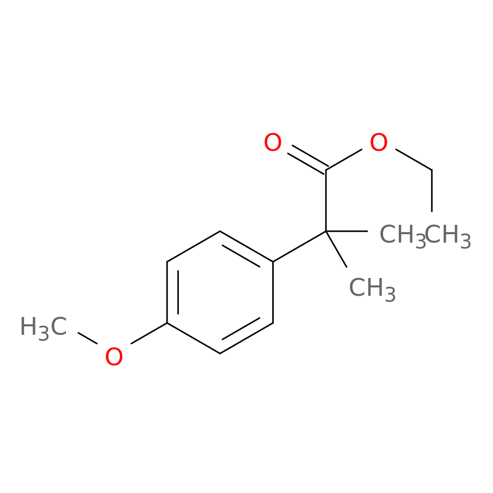ethyl 2-(4-methoxyphenyl)-2-methylpropanoate