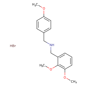 (2,3-Dimethoxybenzyl)(4-methoxybenzyl)amine hydrobromide