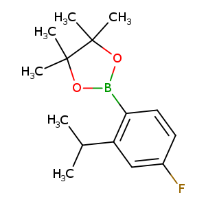 2-[4-fluoro-2-(propan-2-yl)phenyl]-4,4,5,5-tetramethyl-1,3,2-dioxaborolane