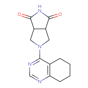 5-(5,6,7,8-tetrahydroquinazolin-4-yl)-octahydropyrrolo[3,4-c]pyrrole-1,3-dione