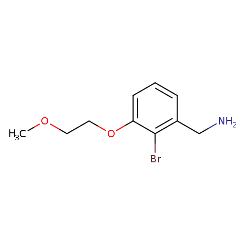 2-Bromo-3-(2-methoxy-ethoxy)-benzylamine