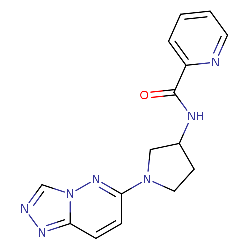 N-(1-{[1,2,4]triazolo[4,3-b]pyridazin-6-yl}pyrrolidin-3-yl)pyridine-2-carboxamide