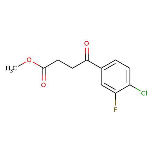 Methyl 4-(4-chloro-3-fluorophenyl)-4-oxobutanoate