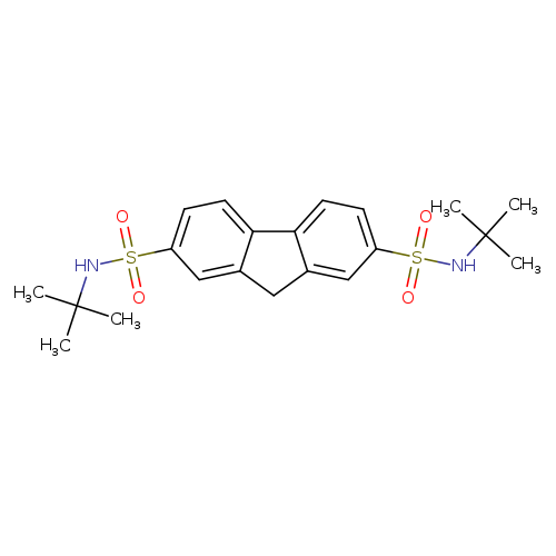N2,N7-di(tert-butyl)-9H-2,7-fluorenedisulfonamide