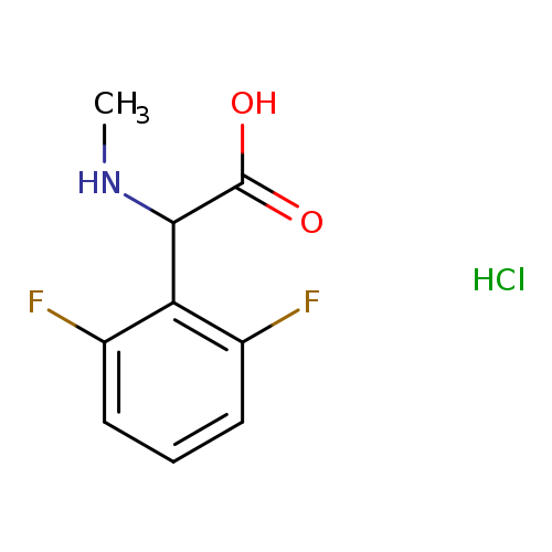 2-(2,6-Difluorophenyl)-2-(methylamino)acetic acid hydrochloride