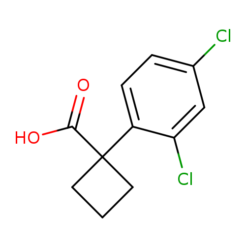 1-(2,4-dichlorophenyl)cyclobutane-1-carboxylic acid