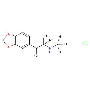 α-methyl-N-(methyl-d3)-1,3-benzodioxole-5-ethan-α,β-d2-amine,monohydrochloride