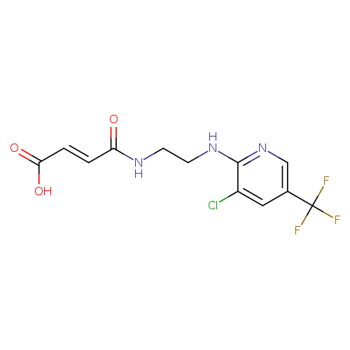 4-[(2-([3-Chloro-5-(trifluoromethyl)-2-pyridinyl]amino)ethyl)amino]-4-oxo-2-butenoic acid