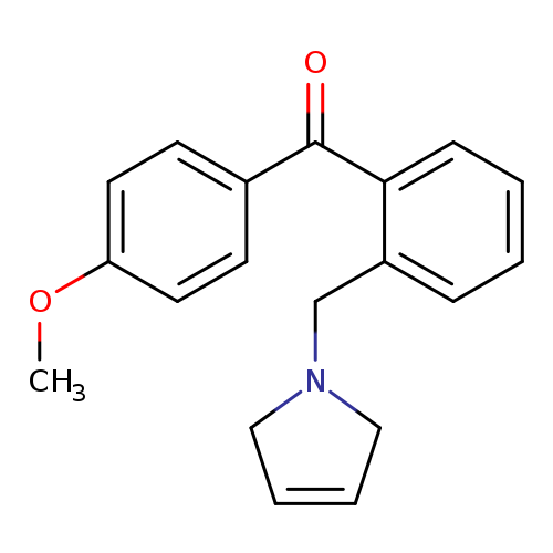 (2-((2,5-Dihydro-1H-pyrrol-1-yl)methyl)phenyl)(4-methoxyphenyl)methanone