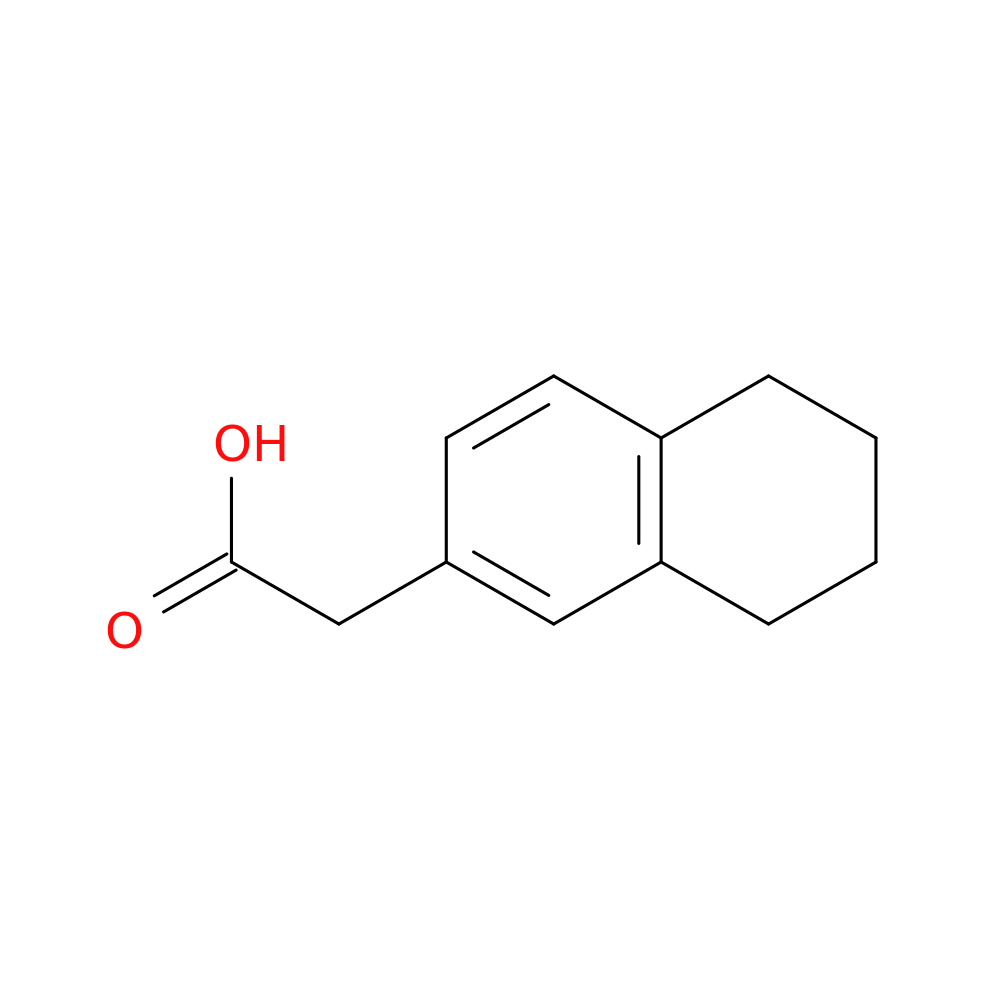 2-(5,6,7,8-Tetrahydronaphthalen-2-yl)acetic acid