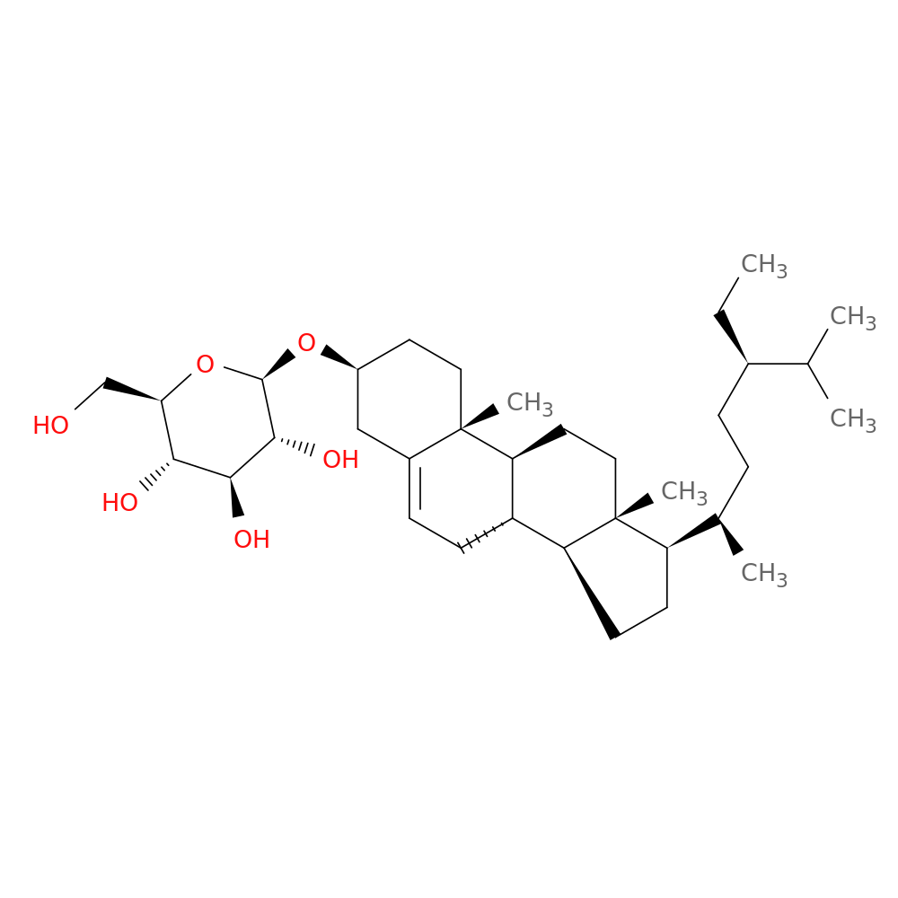 (3β)-Stigmast-5-en-3-yl β-D-glucopyranoside