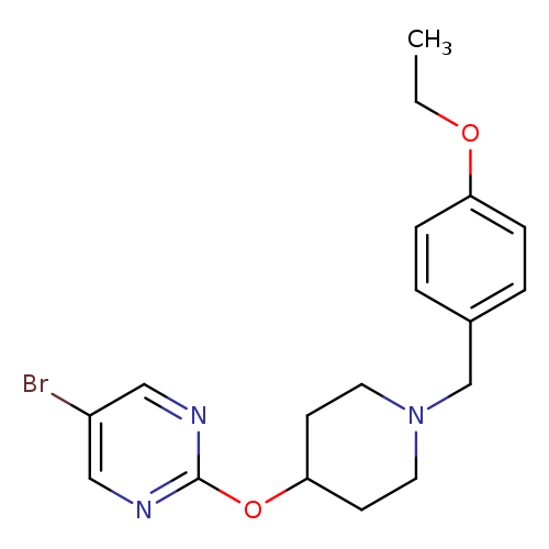5-bromo-2-({1-[(4-ethoxyphenyl)methyl]piperidin-4-yl}oxy)pyrimidine
