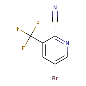 2-Pyridinecarbonitrile, 5-bromo-3-(trifluoromethyl)-