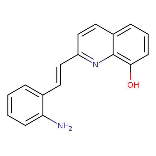 2-[(E)-2-(2-Aminophenyl)vinyl]quinolin-8-ol