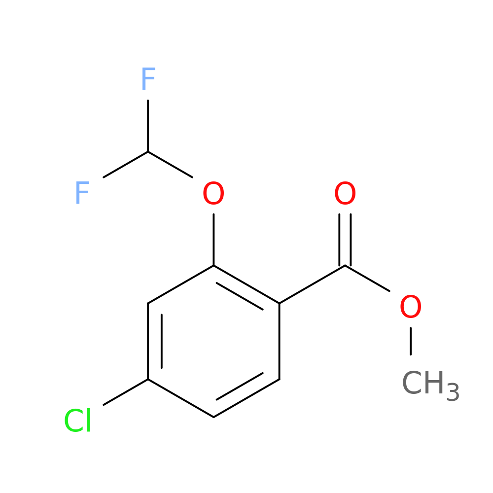 Methyl 4-chloro-2-(difluoromethoxy)benzoate