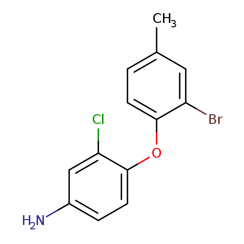 4-(2-bromo-4-methylphenoxy)-3-chloroaniline