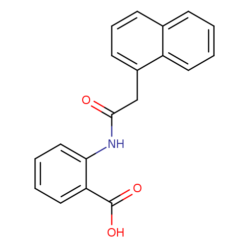 Benzoic acid, 2-[[2-(1-naphthalenyl)acetyl]amino]-