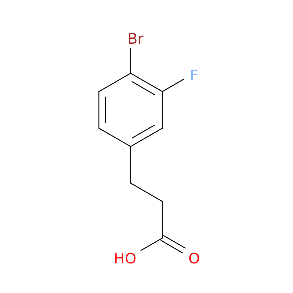 3-(4-Bromo-3-fluorophenyl)propanoic acid