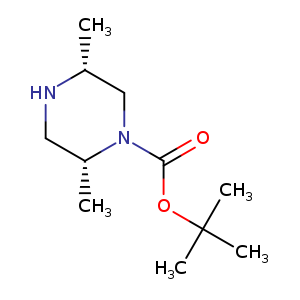 1-​Piperazinecarboxylic acid, 2,​5-​dimethyl-​, 1,​1-​dimethylethyl ester, (2R,​5R)​-