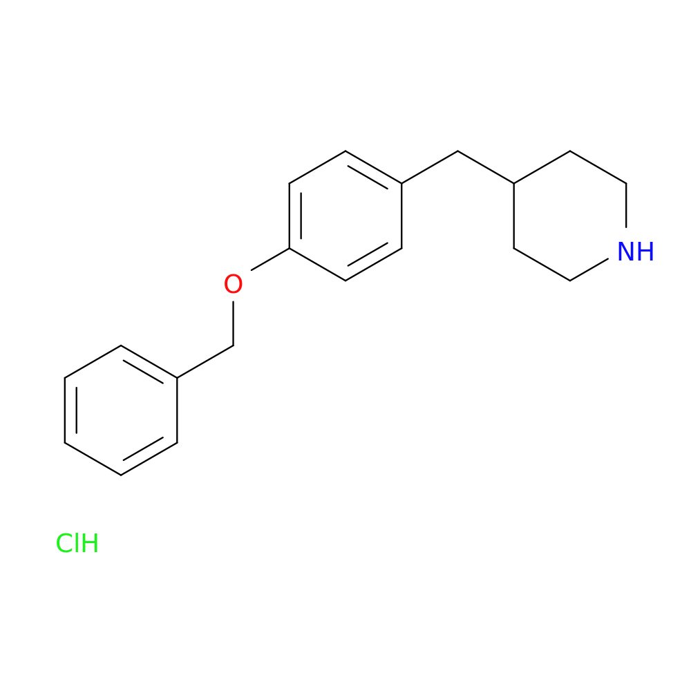 4-(4-(Benzyloxy)benzyl)piperidine hydrochloride